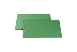 Schneideplatte GN1/1+Saftrille - grün